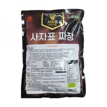 영화식품 중찬명가 사자표 짜장 1kg 짜장분말 함유량 44% 이미지