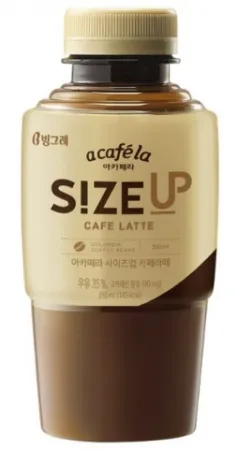 빙그레)아카페라 사이즈업카페라떼 350ml 10개