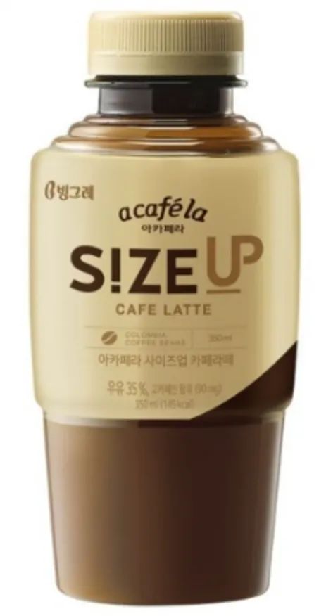 빙그레)아카페라 사이즈업카페라떼 350ml 10개 이미지