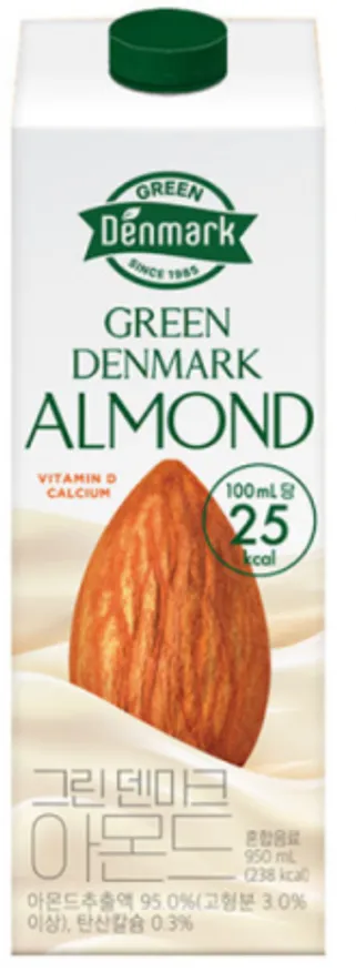동원F&B)그린덴마크 아몬드 950ml 6개 이미지