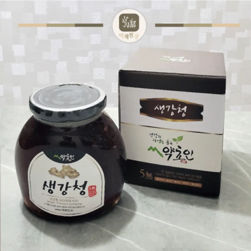 약초인 생강청 650g 이미지