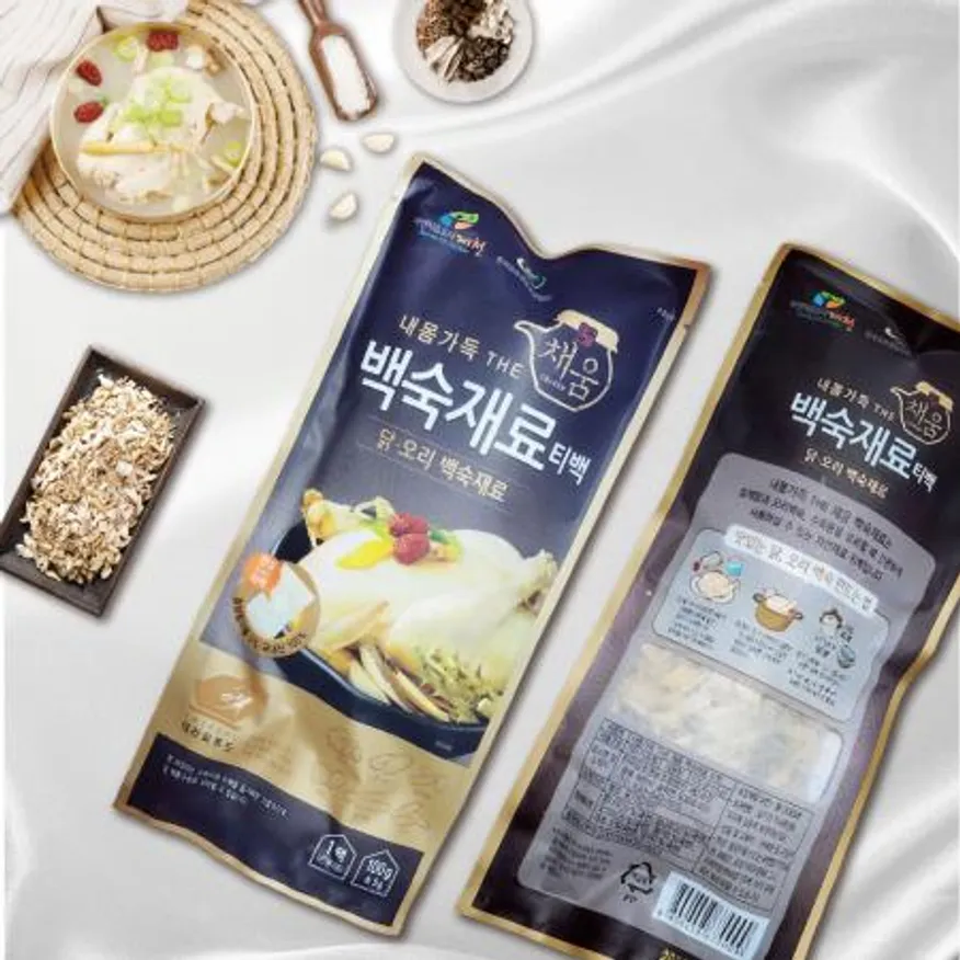 국내산 삼계탕 재료 티백 100g 50개 1박스 백숙 재료 내몸가득 더 채움 백숙 한약재 한방 이미지