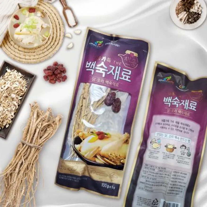 통황기 15g 국내산 삼계탕 재료 티백 100g 50개 1박스 백숙 재료 내몸가득 더 채움 백숙 한약재 한방 이미지