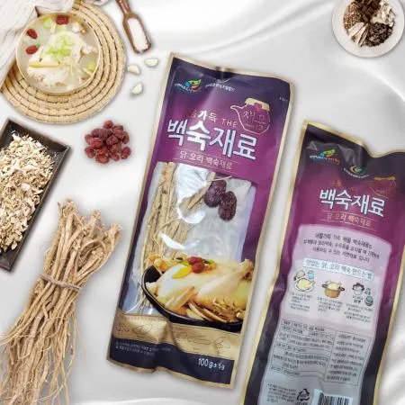 통황기 15g 국내산 삼계탕 재료 티백 100g  50개 1박스 백숙 재료 내몸가득 더 채움 백숙 한약재 한방 이미지