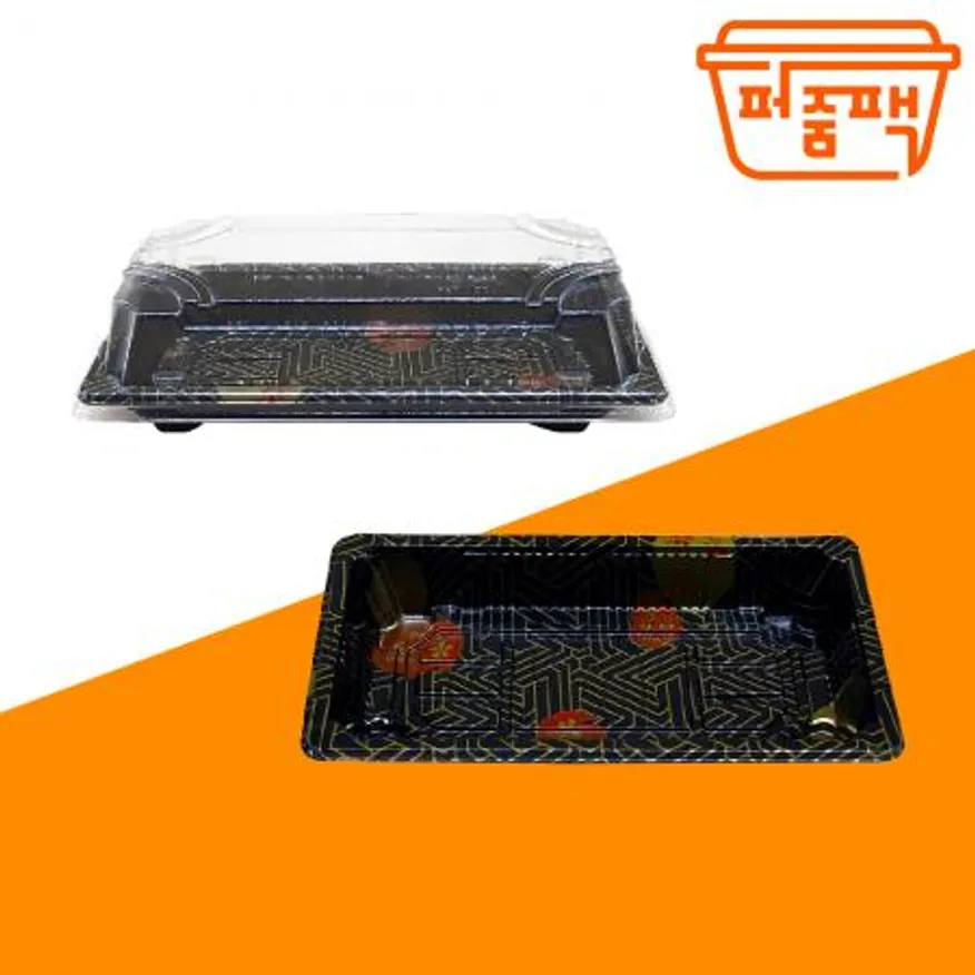 JY-01 초밥용기 꽃무늬 세트 이미지