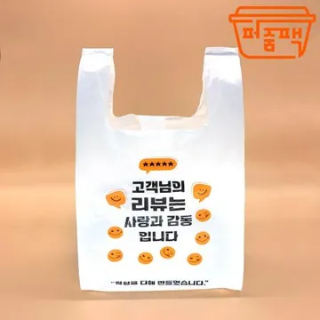 MP-포장비닐 리뷰 6호 1000장/ 배달봉투 비닐봉투