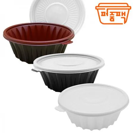 JH-190파이 면용기 소 투톤 세트 이미지