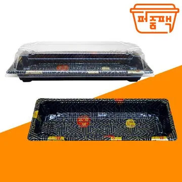 JY-02 초밥용기 꽃무늬 세트