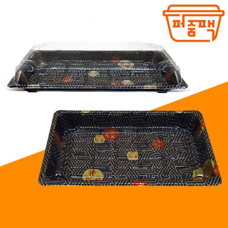 JY-07 초밥용기 꽃무늬 세트