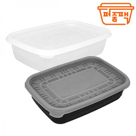 AJ-사각죽용기 소 반투명 세트