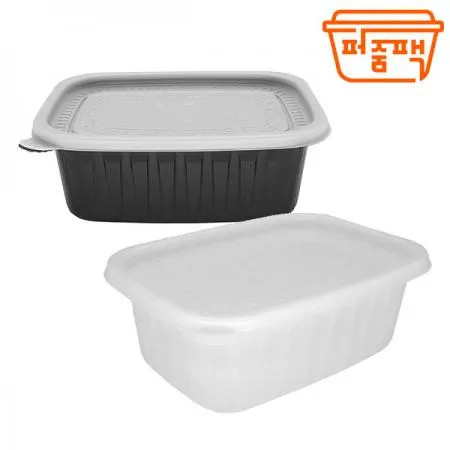 FP-밀폐죽용기 대 검정 세트