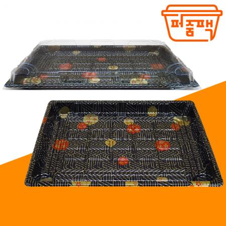 JY-11 초밥용기 꽃무늬 세트