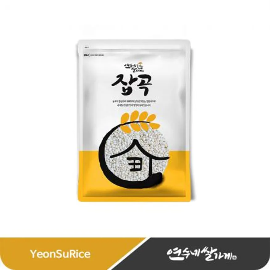 국산 찹쌀 1kg 이미지
