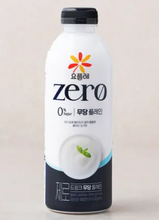 빙그레 요플레Zero 무가당플레인 700ml 4개