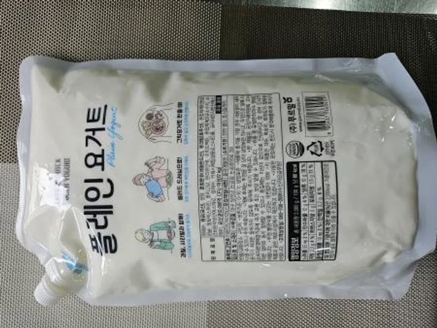 푸르밀 플레인요거트 대용량 2Kg 1봉 이미지