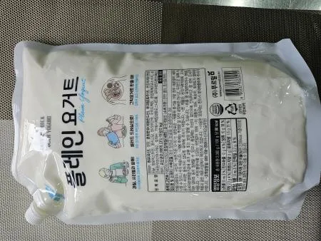 푸르밀 플레인요거트 대용량 2Kg 1봉 이미지