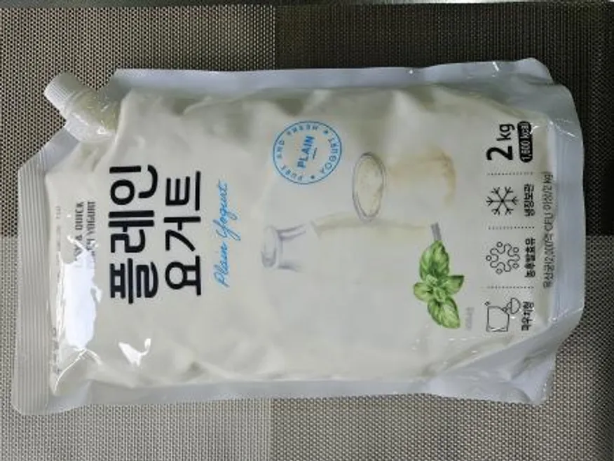 푸르밀 플레인요거트 대용량 2Kg 4봉 이미지