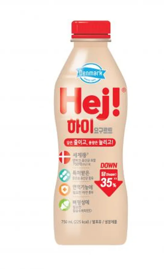 덴마크 하이요구르트 750ml 8개 이미지