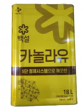 CJ제일제당 백설 카놀라유 18L
