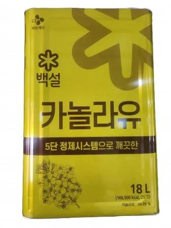 CJ제일제당 백설 카놀라유 18L 이미지