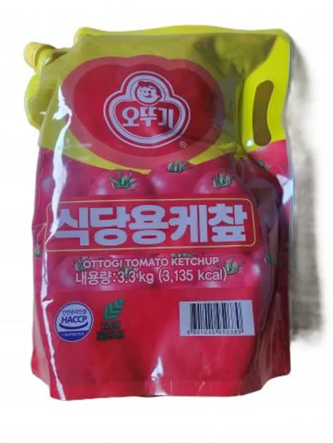 오뚜기 케첩 스파우트팩 3.3kg (업소용) 이미지