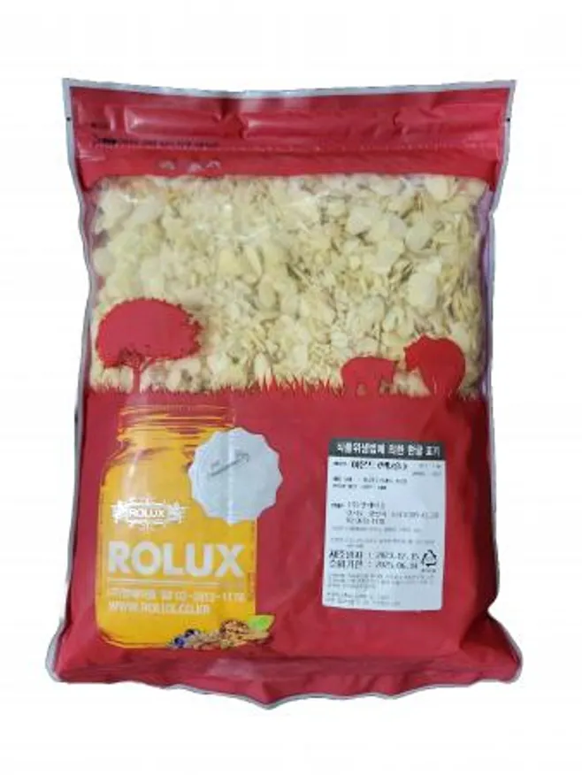 로럭스 백아몬드 슬라이스 1kg (탈피 아몬드) 이미지