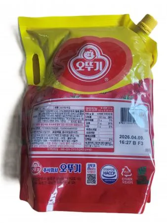 오뚜기 케첩 스파우트팩 3.3kg (업소용) 이미지