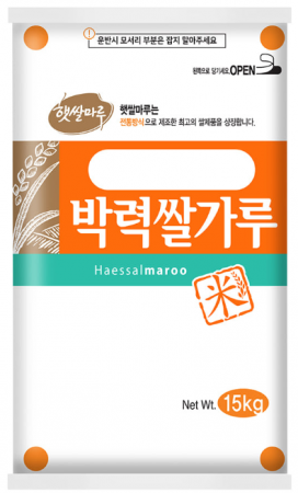햇쌀마루 박력쌀가루 15kg