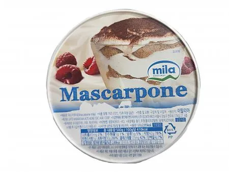 밀라 마스카포네 치즈 500g 이미지