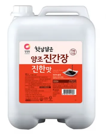 ✨특가✨청정원 햇살담은 양조간장(진간장) 15L