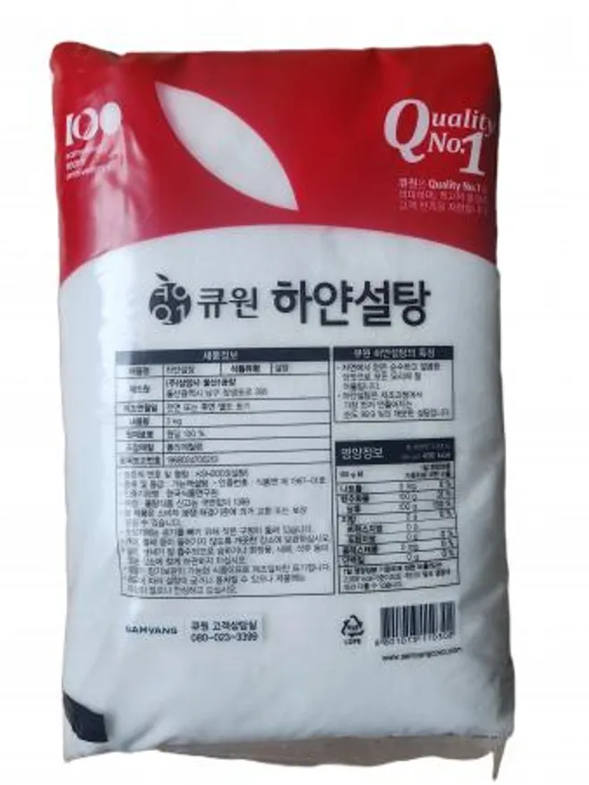 큐원 하얀설탕 3kg 이미지