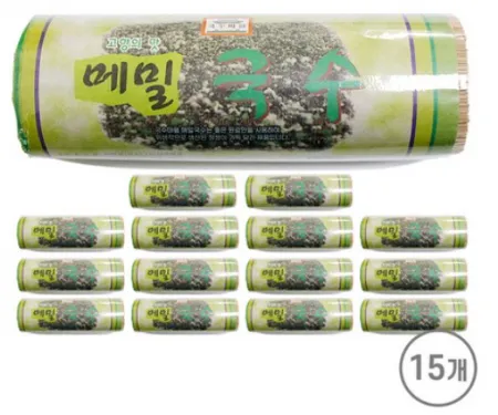 금성제면 국수마을 메밀국수 1kg 15개 (업소용)