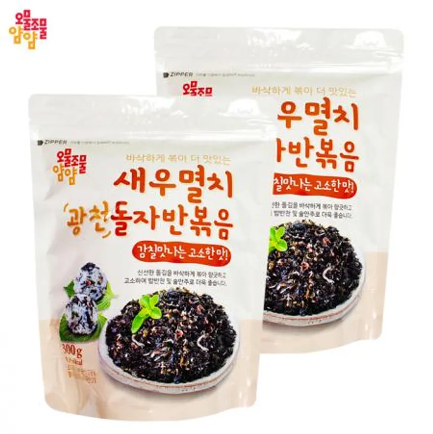 오물조물얌얌 새우멸치 돌자반볶음 300g x 2개 이미지