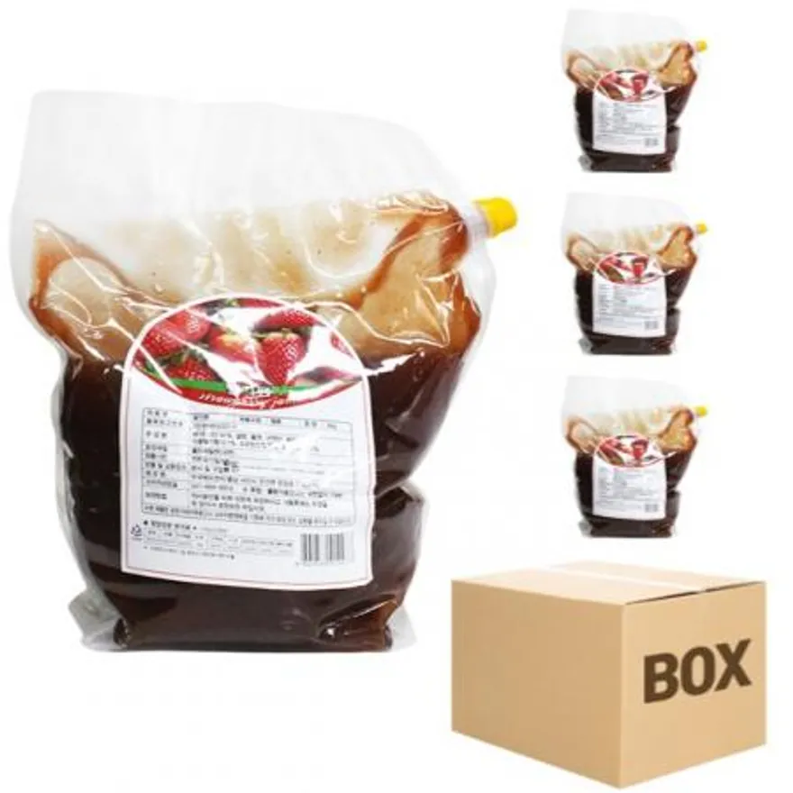 부국 딸기잼 3kg 4개 이미지