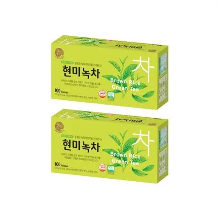 송원 현미녹차 100T x 2개