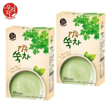 송원 17곡 쑥차 50T x 2개