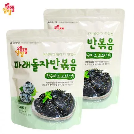 오물조물얌얌 파래 돌자반볶음 300g x 2개