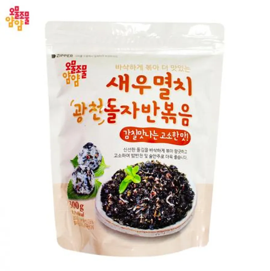 오물조물얌얌 새우멸치 돌자반볶음 300g 이미지