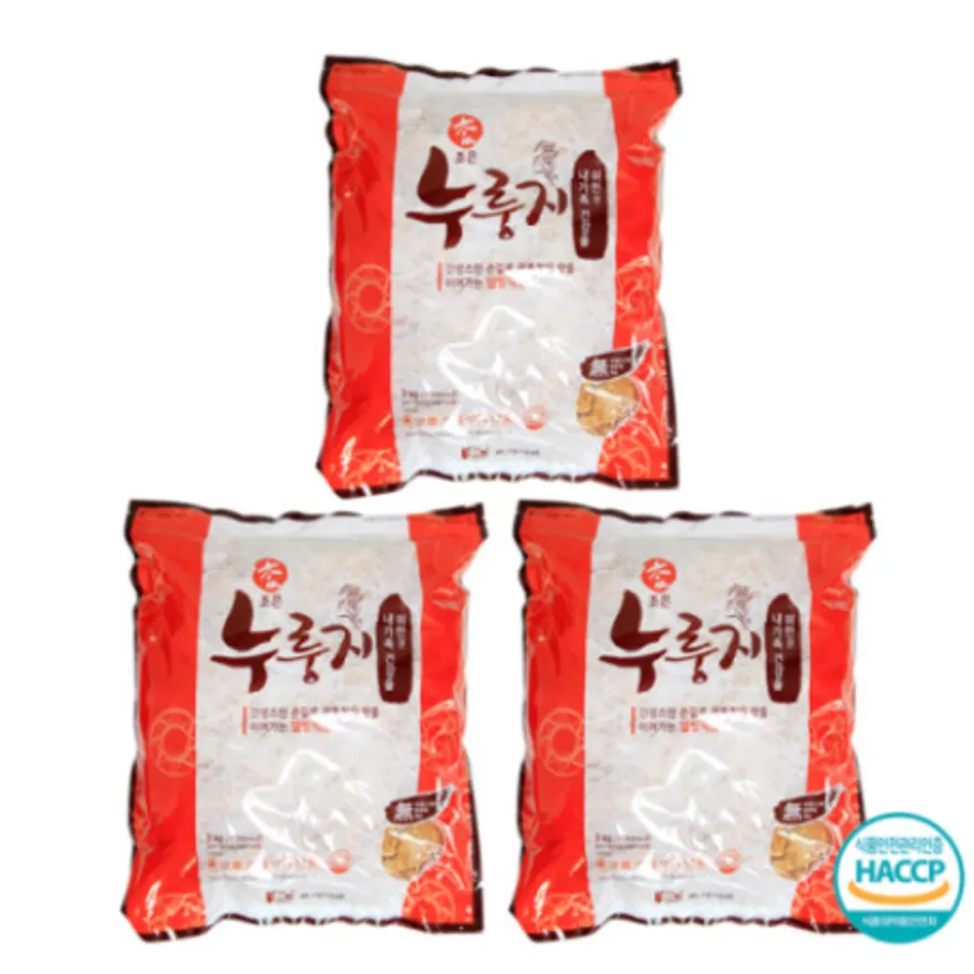 참조은 우리쌀 누룽지 3kg x3개 이미지