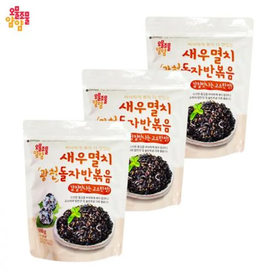 오물조물얌얌 새우멸치 돌자반볶음 300g x 3개 이미지