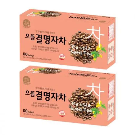 송원 으뜸 결명자차 100T x 2개
