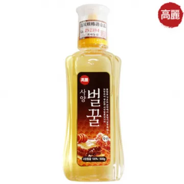 고려 사양벌꿀 500g (국내산) 튜브형