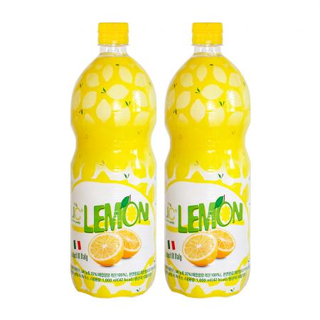 쥬시 레몬즙 1L x 2개