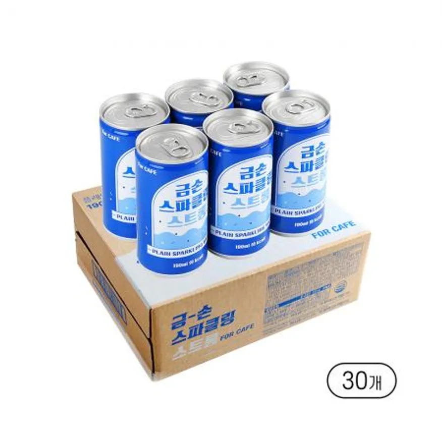 금손 스파클링 스트롱 탄산수 190ml 30캔 이미지