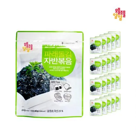 오물조물얌얌 파래돌김 자반볶음 40g x 20개 (박스)