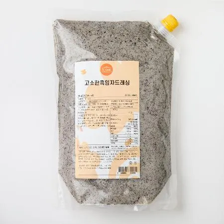 [H쿡]고소한흑임자드레싱,2kg,스푸센,냉장