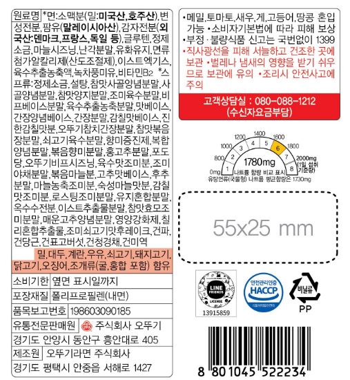 상품정보제공고시