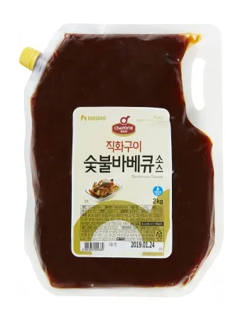 직화구이숯불바베큐소스,2Kg,대상,냉장
