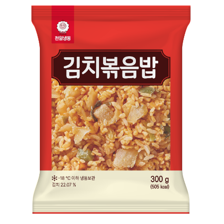 (리뉴얼)김치볶음밥N,300g,천일식품,냉동,수입