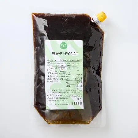 [H쿡]마늘허니강정소스,2kg,스푸센,냉장